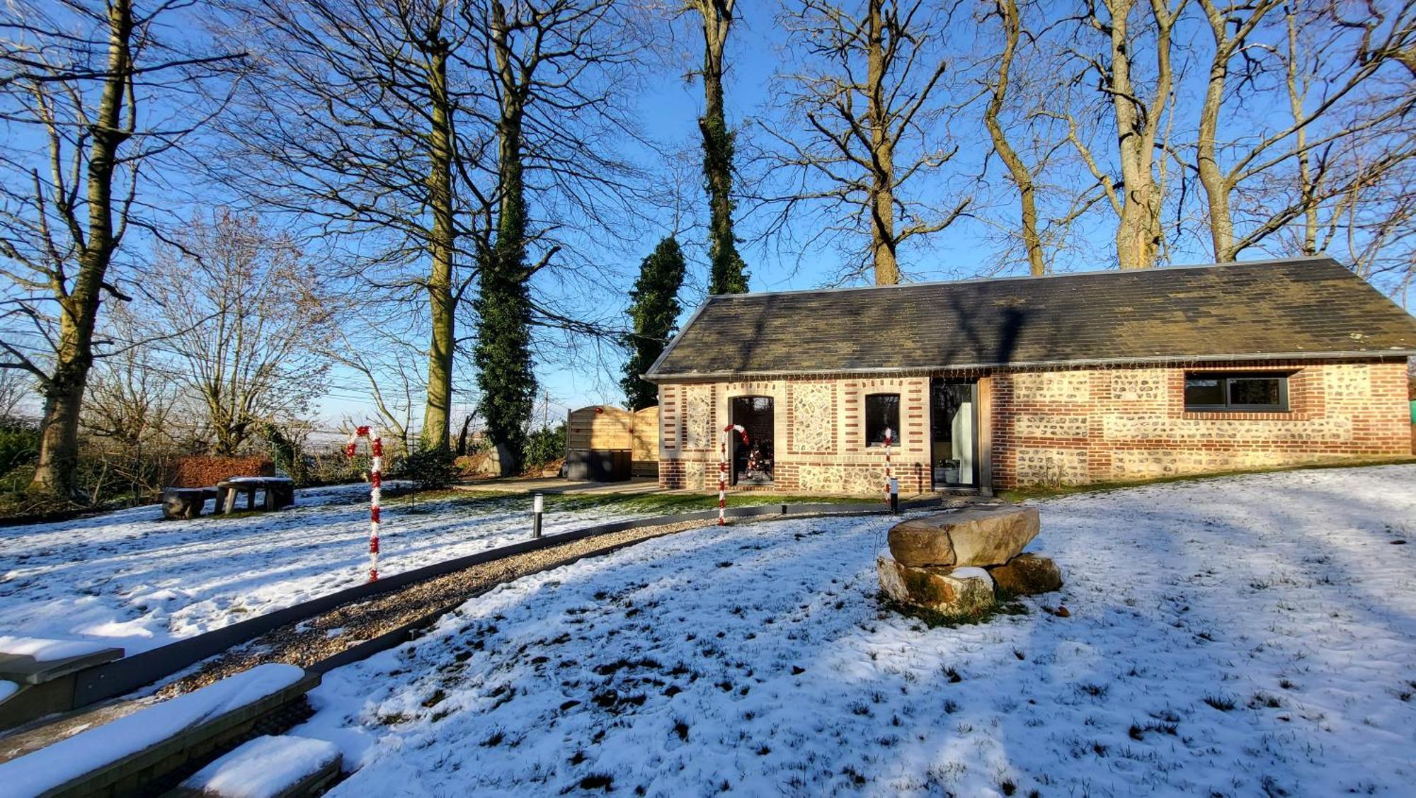 Maison En Normandie "La Herissonnerie" Saint-Eustache-la-Foret Bagian luar foto